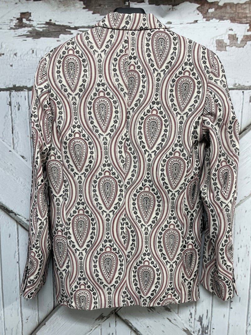 ROCK & ROLL PAISLEY BLAZER