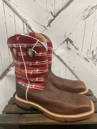 SQUARE TOE WORK BOOT