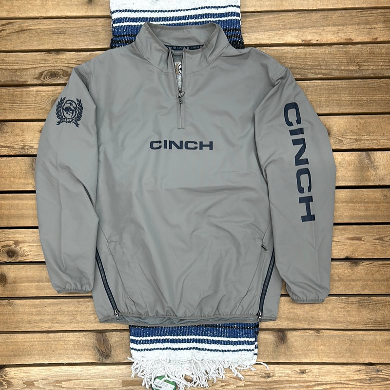 CINCH GRAY WINDBREAKER