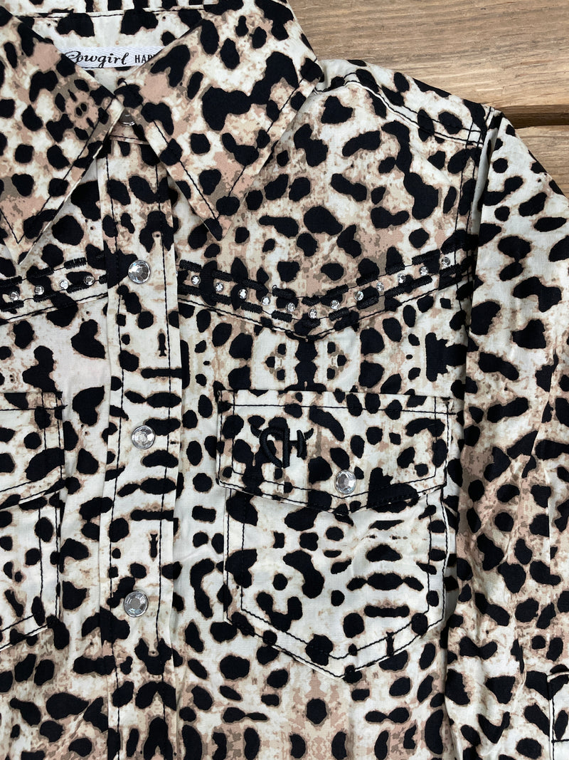 LEOPARD LS PRINT-NATURAL