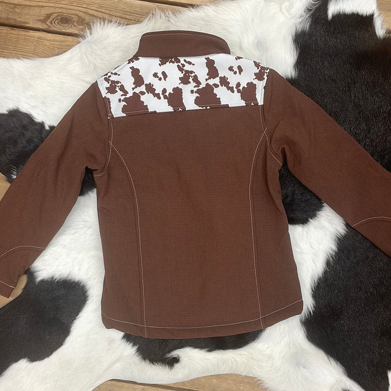 CBH COWPRINT CLAY SHELL JACKET