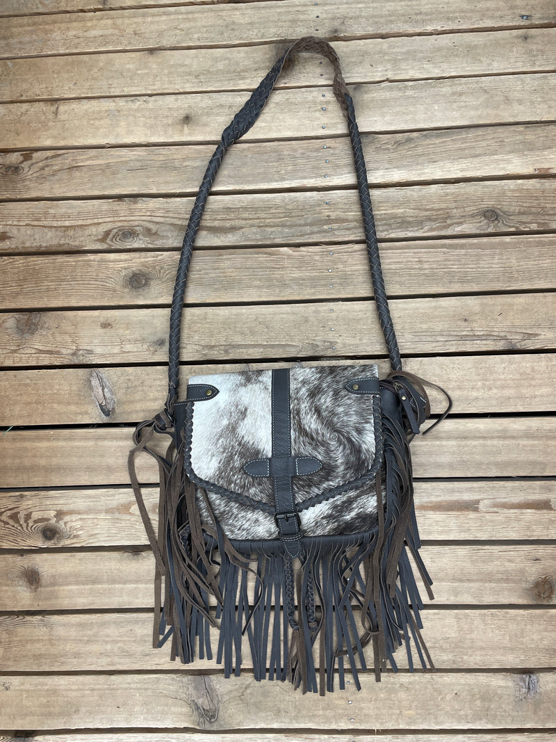 COWHIDE PURSE
