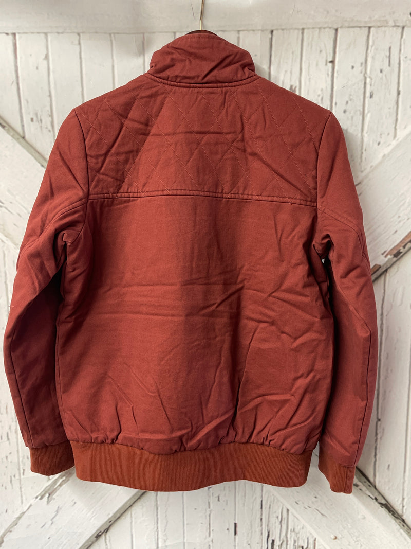 RED LADIES QUILTED JACKET