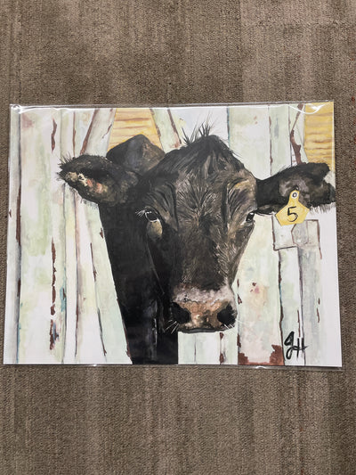 DOLLY ESTELLE BLACKSTAR PRINT 