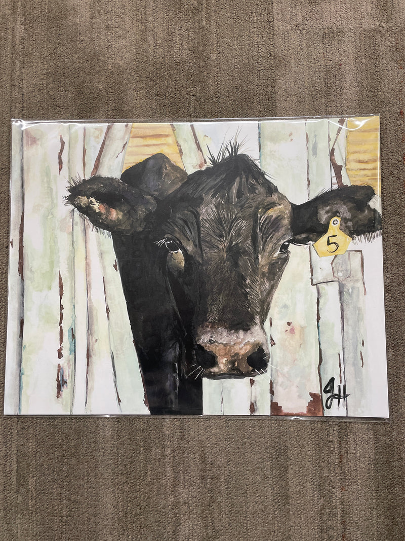 DOLLY ESTELLE BLACKSTAR PRINT 