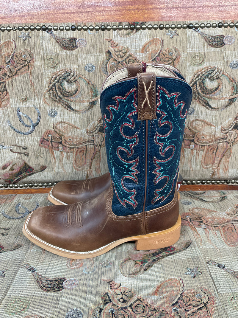 TWISTED X PECAN & NAVY TECH X BOOT