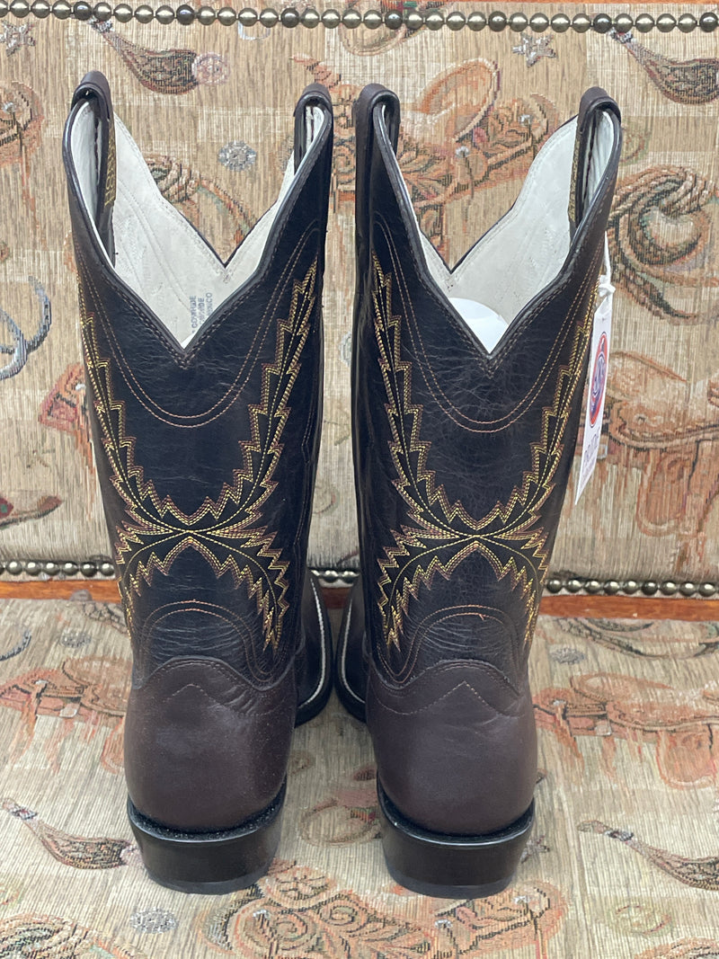 HONDO 13" BROWN STEER SQ TOE BOOT