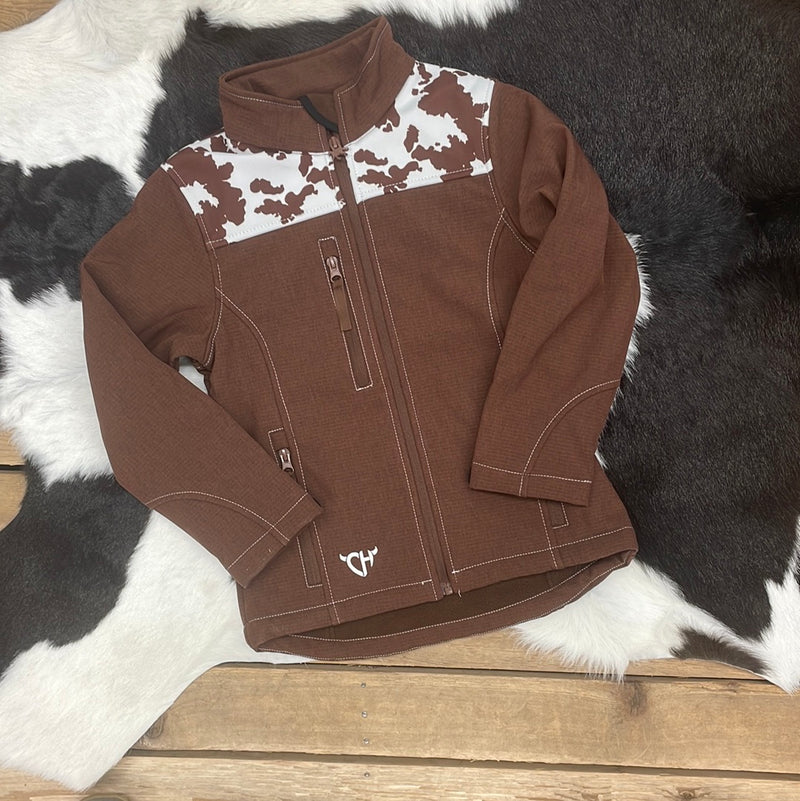 CBH COWPRINT CLAY SHELL JACKET