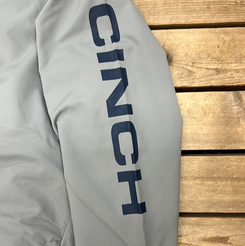 CINCH GRAY WINDBREAKER