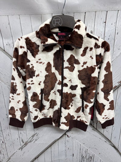 FLEECE COWHIDE JACKET