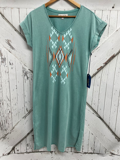 PANHANDLE VNECK DRESS
