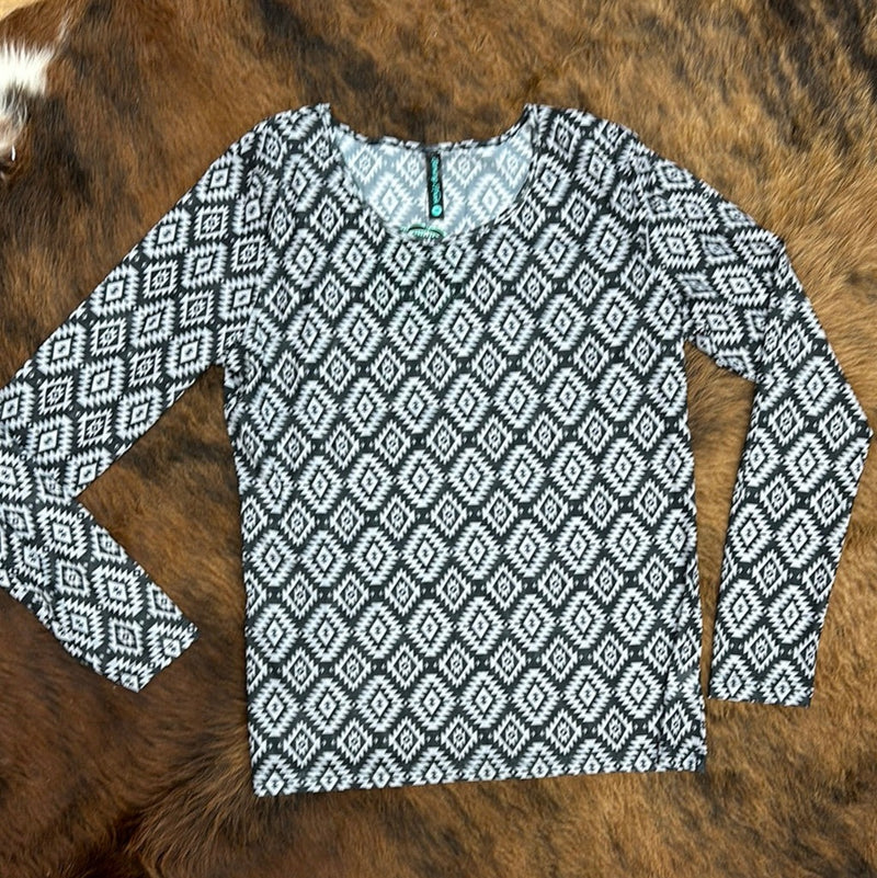 AZTEC MESH SHIRT