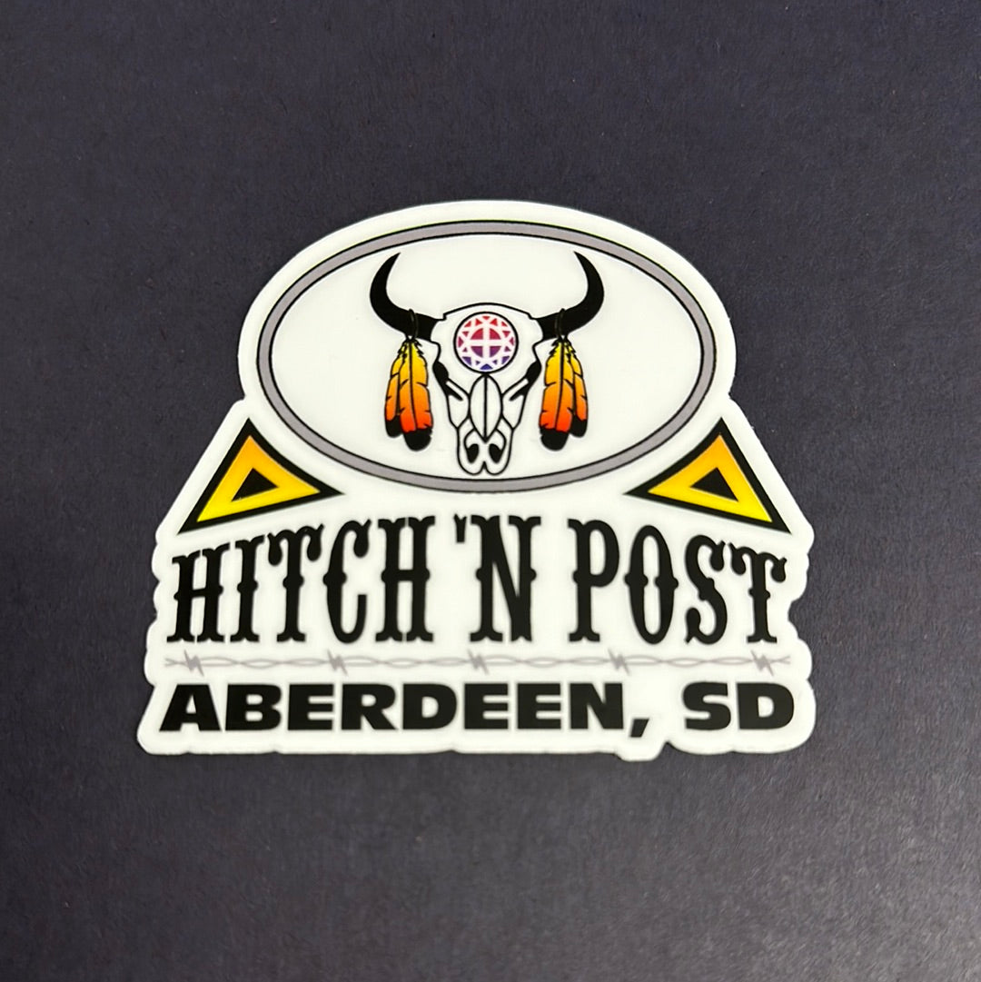 HITCH'N POST STICKER Hitch'n Post
