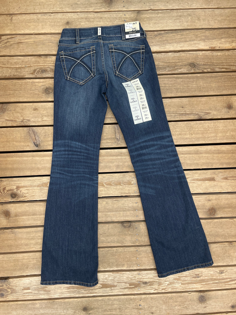 ARIAT PERFECT RISE ROSA LITA BOOTCUT JEANS