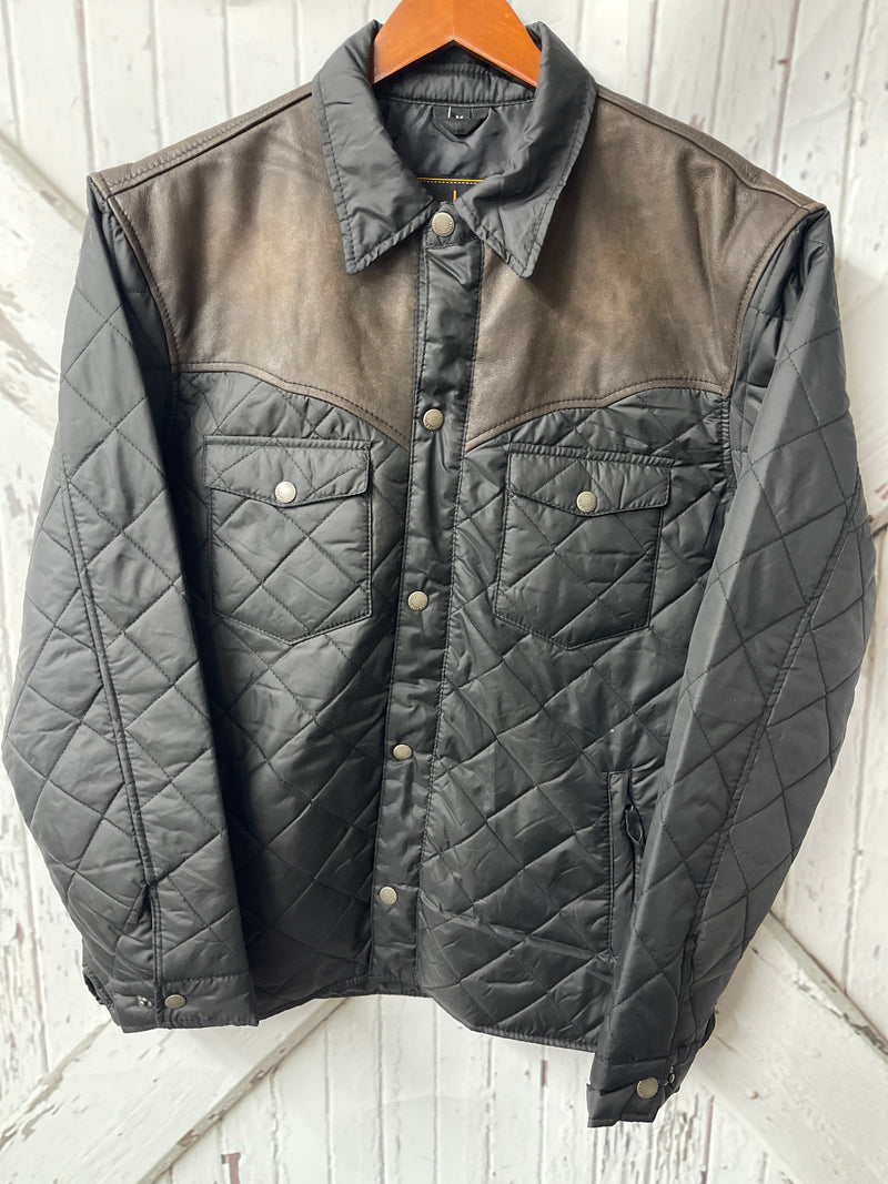 LEATHER WESTERN YOKE AND COLLAR