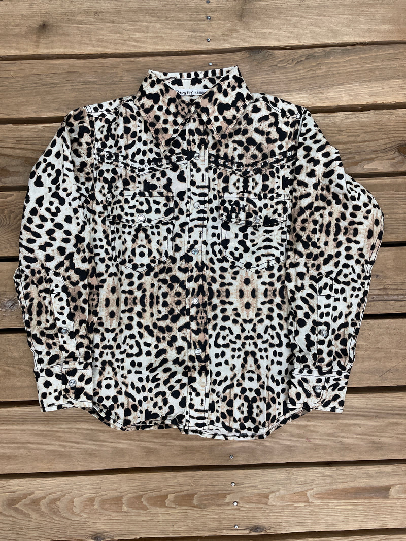 LEOPARD LS PRINT-NATURAL