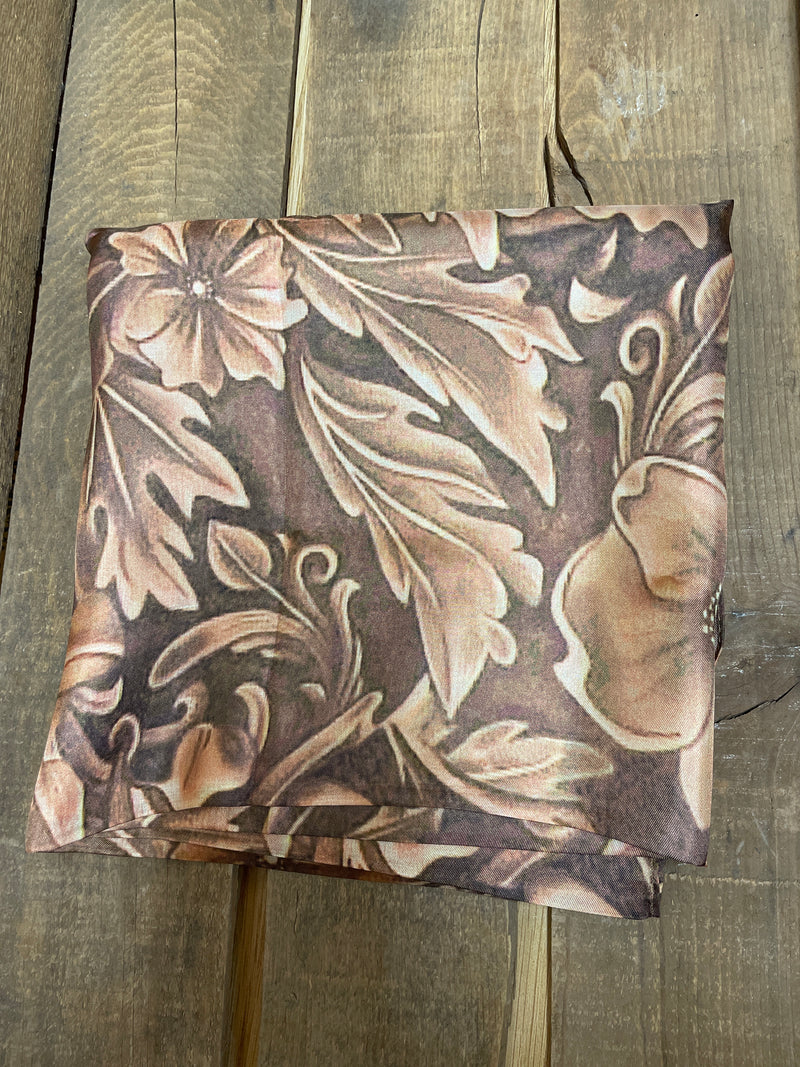CINNAMON DELIGHT SILK SCARF