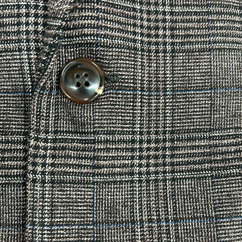 ROCK & ROLL BROWN PLAID SPORT COAT