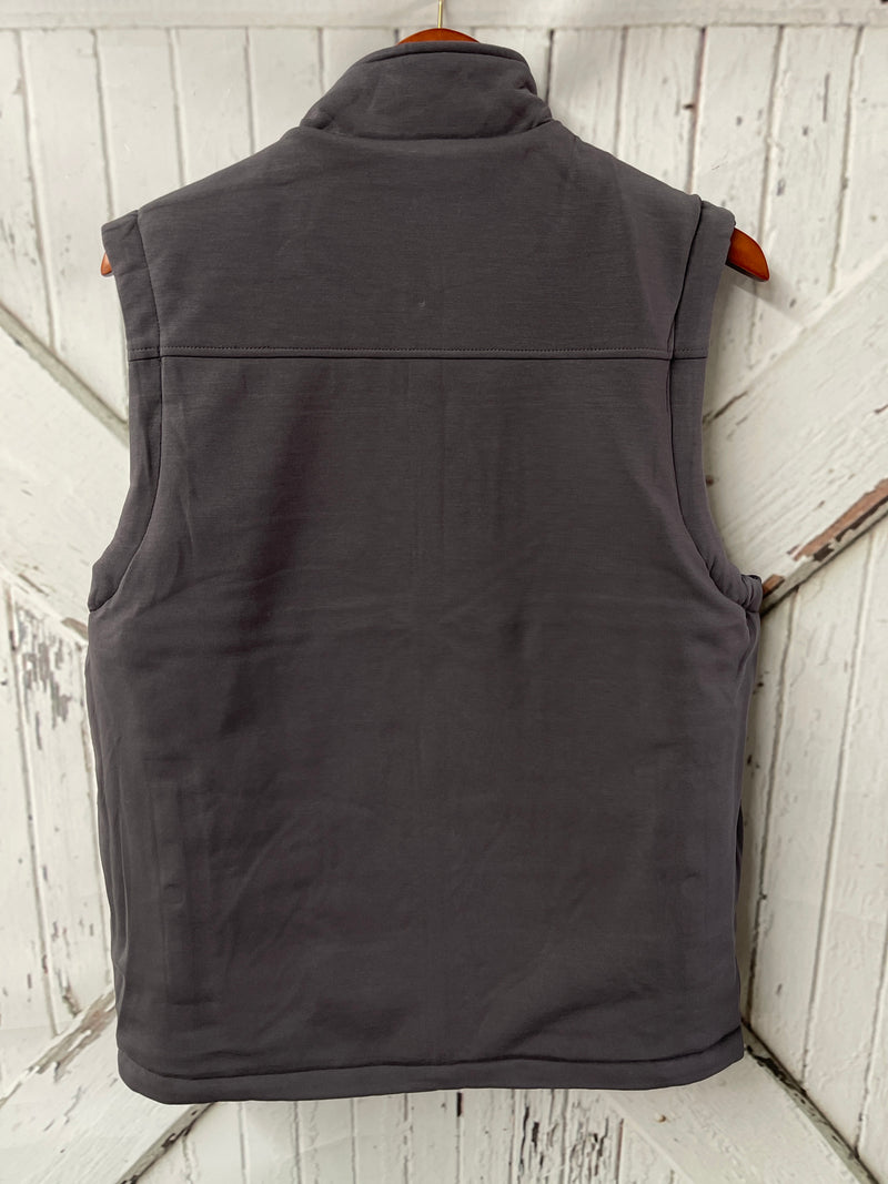 BLUE GRAY MENS VEST