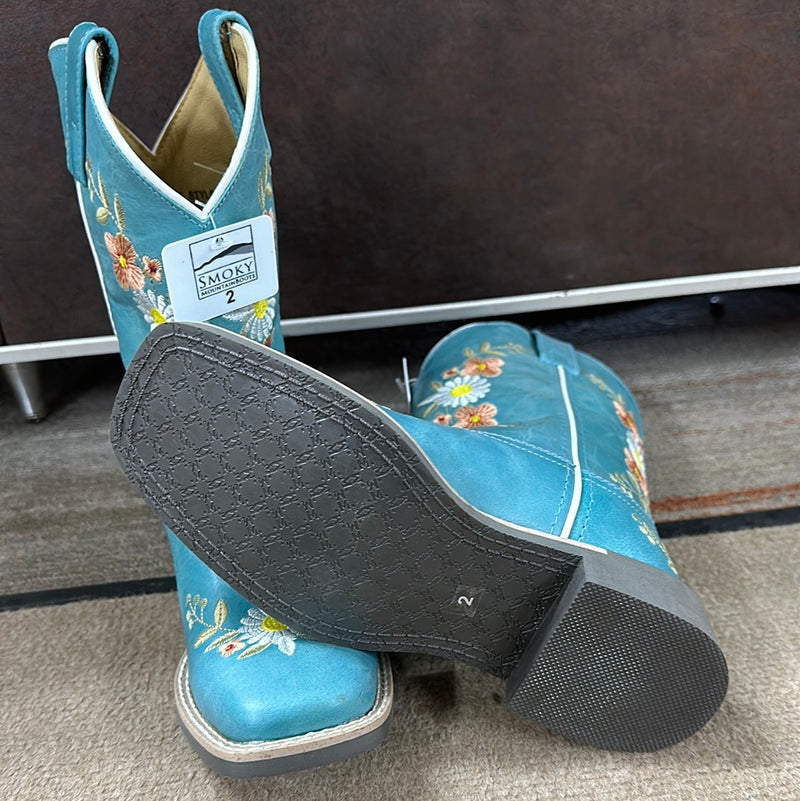 Smoky Mountain Turquoise Boot