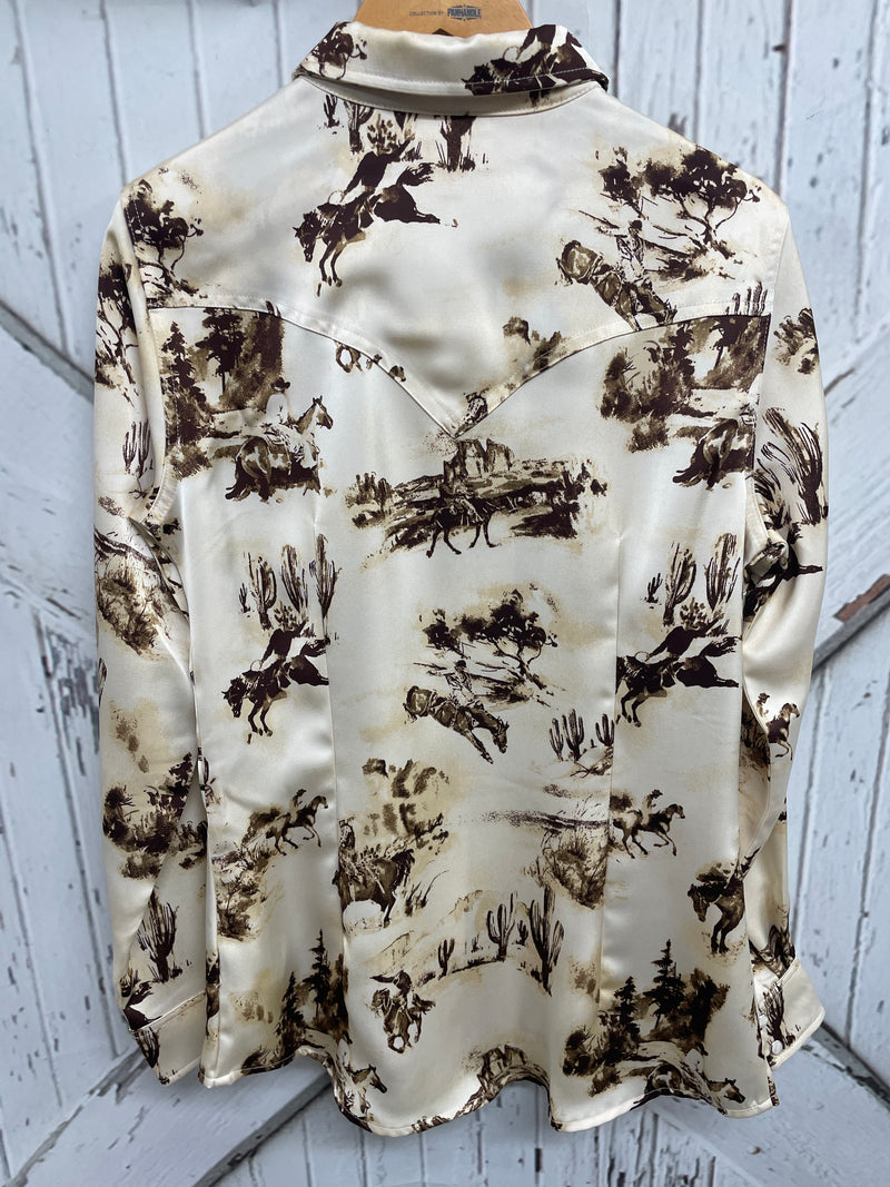 WRANGLER LS LADIES SHIRT 