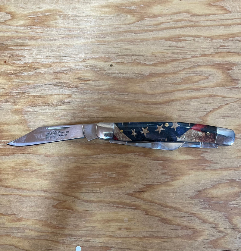 JUSTIN STOCKMAN USA FLAG BLADE