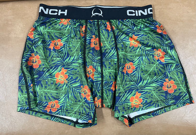 CINCH HIBISCUS BOXER BRIEFS