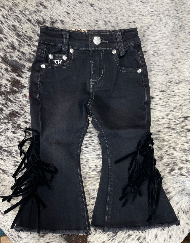 SHEA BABY FRINGE JEANS 