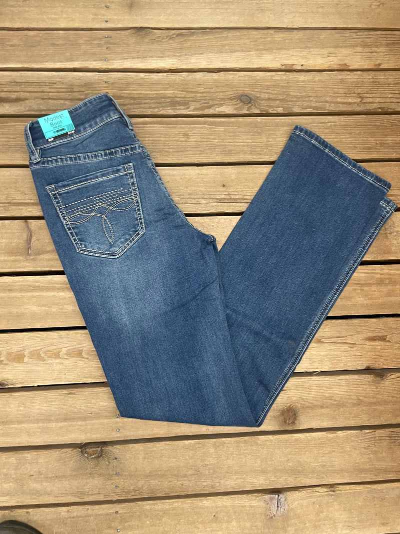 MODEST BOOT JEANS
