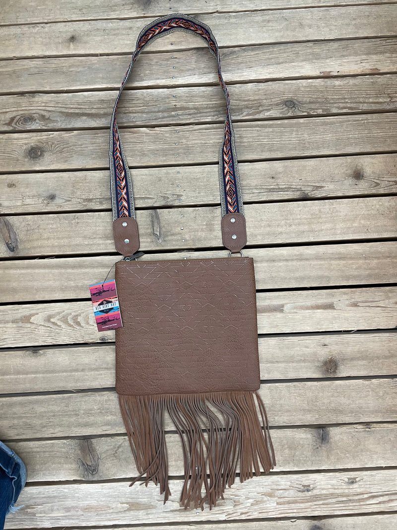 RED DIRT HAT CO FRINGED CROSSBODY