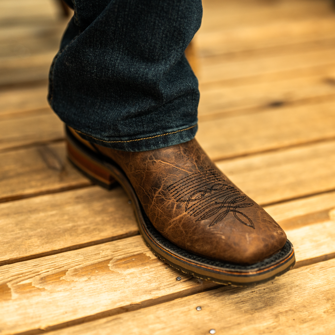 HH GRISSOM SQ TOE WORK BOOT – Hitch'n Post