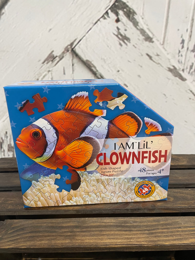 I AM LIL CLOW FISH PUZZLE