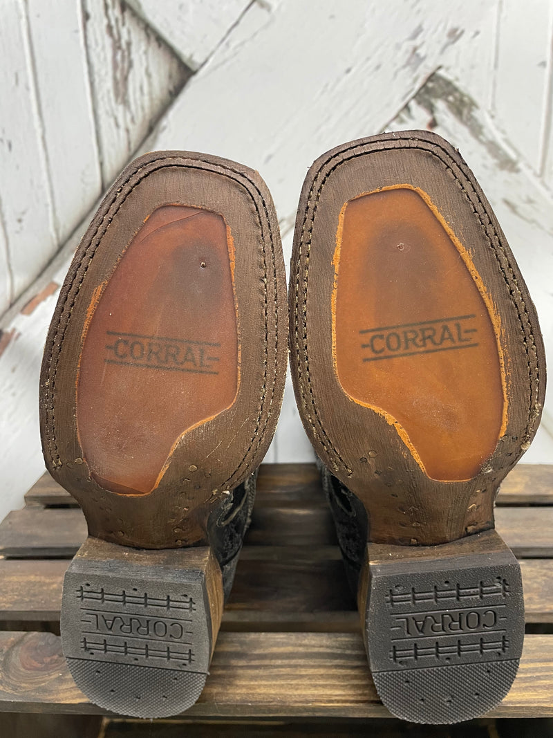 CORRAL LADIES BLACK BOOT