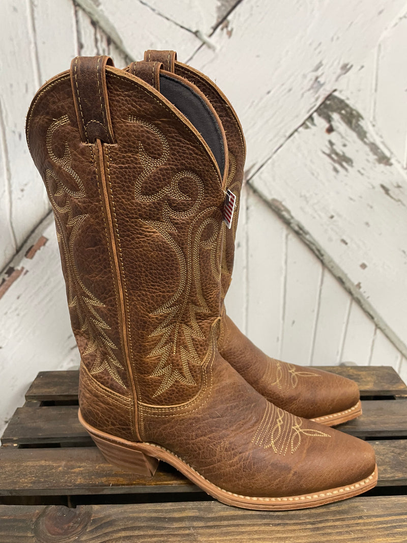 ABILENE BISON SNIP TOE BROWN BOOT