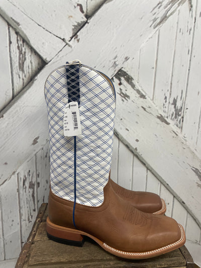 HORSE POWER WHITE GLOVE BRASS BOOT