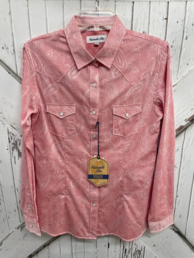 PINK SNAP SHIRT