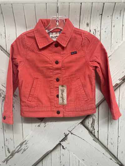 Wrangler Coral Corduroy Fleece Lined Jacket