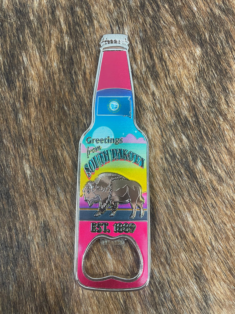 GREETING FROM SD MAGNET BOTTLE OPENER