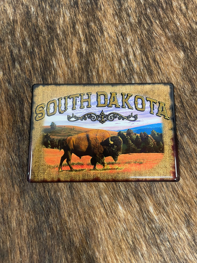 SD BUFFALO SCENE MAGNET