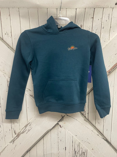 Blue wrangler hoodie