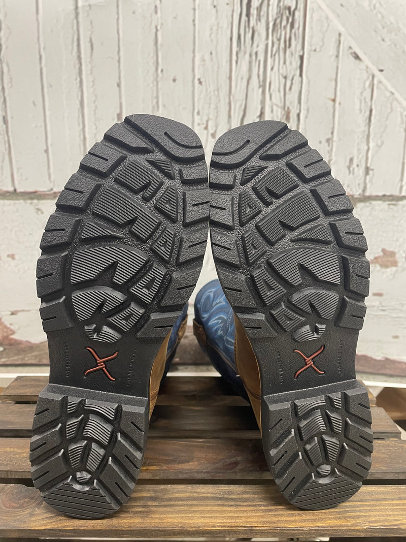 TWISTED X  MENS BLUE/BROWN BOOT 