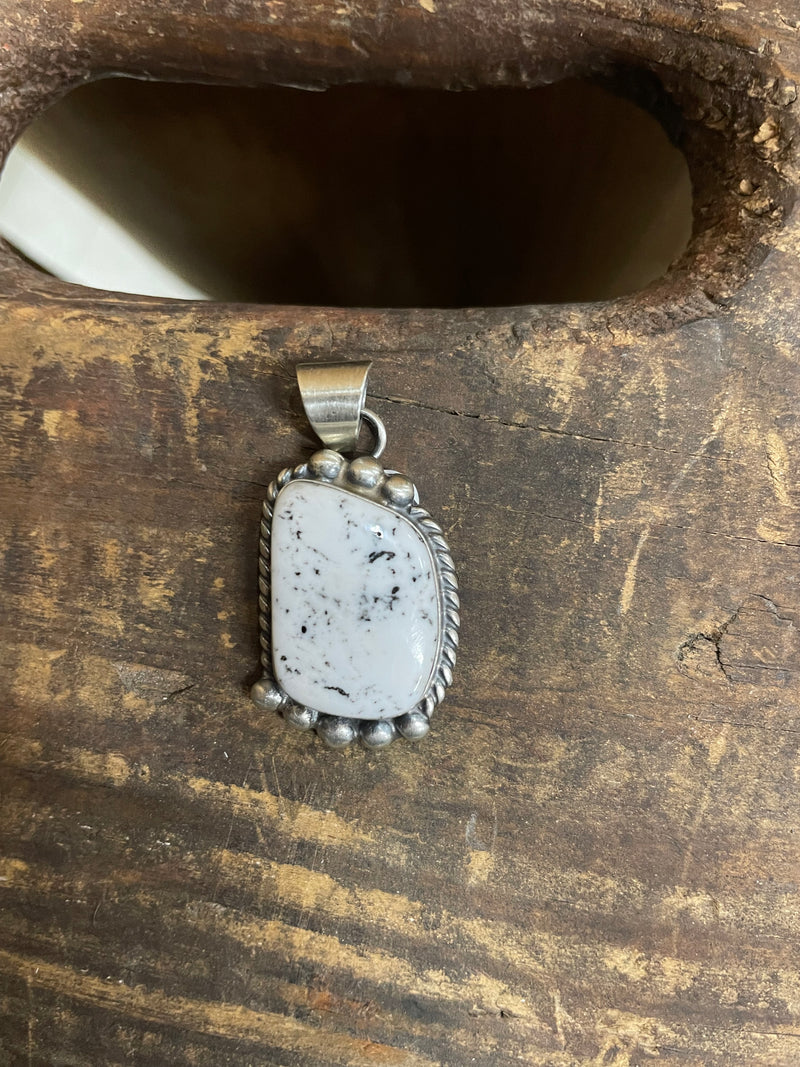 WHITE BUFFALO PENDANT