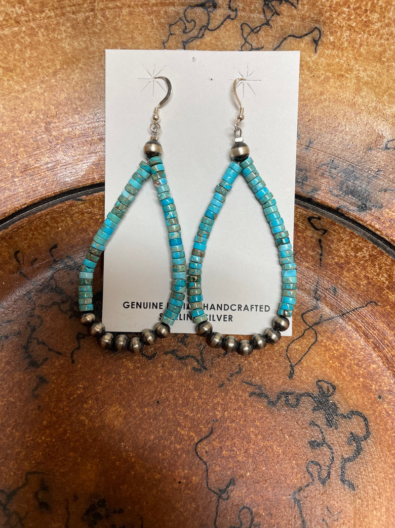 TURQUOISE DROP EARRINGS