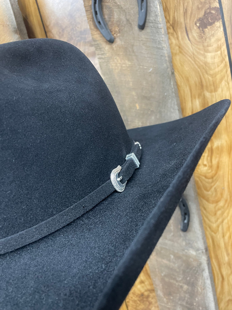 AMERICAN HAT 7X 6-MINN BLACK FELT