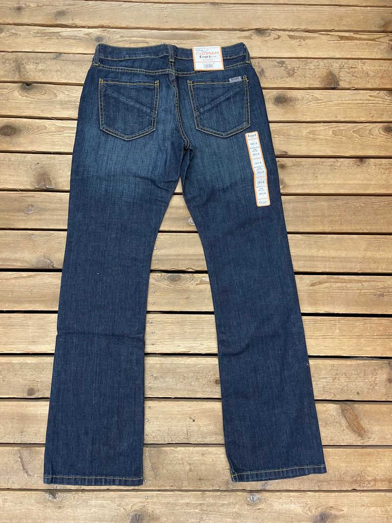 CRUEL DENIM DARK WASH JEANS 