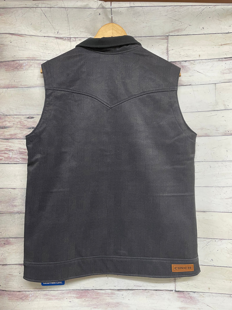 MENS CHARCOAL CC VEST