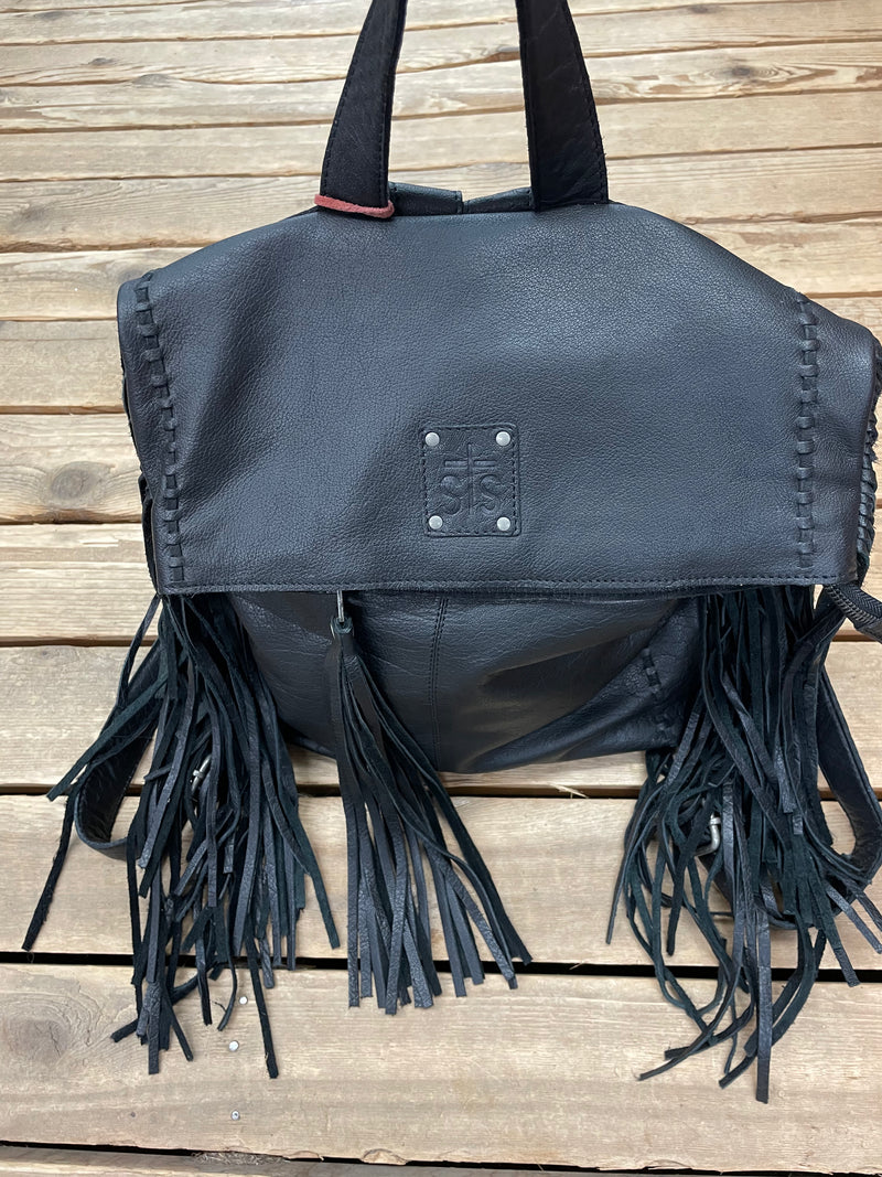 STS BLACK INDIE GWEN BACKPACK