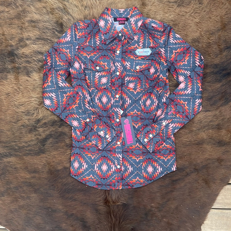 ROCK & ROLL AZTEC SNAP SHIRT