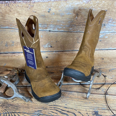 TWISTED X DISTRESSED SADDLE ALL AROUND K TOE BOOT