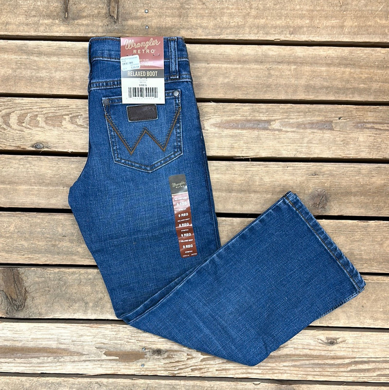 WRANGLER RETRO RELAXED BOOT JEAN